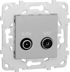 Розетка Schneider Electric R-TV/SAT оконечная Unica New NU545530