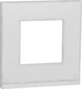 Рамка Schneider Electric 1-постовая Unica New NU600285