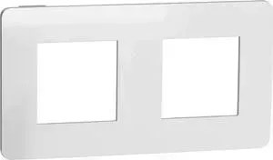 Рамка Schneider Electric 2-постовая Unica New NU280456