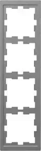Рамка Schneider Electric 4-постовая Merten D-Life MTN4040-6536