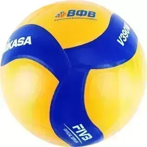Мяч волейбольный MIKASA V390W р.5, оф. парам. FIVB