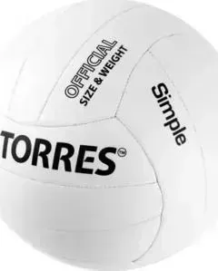 Мяч волейбольный TORRES Simple V32105, р.5
