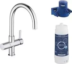 Смеситель для кухни Grohe Blue Pure Minta с фильтром, хром (119711)