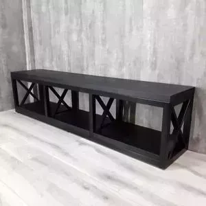 Тумба Akur Loft Tacoma металлокаркас черный декор черный
