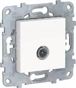 Розетка Schneider Electric TV проходная Unica New NU546318
