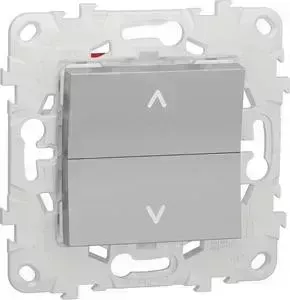 Выключатель Schneider Electric двухклавишный Unica New NU520730