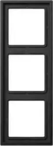 Рамка Jung 3-постовая LS 990 dark AL2983D