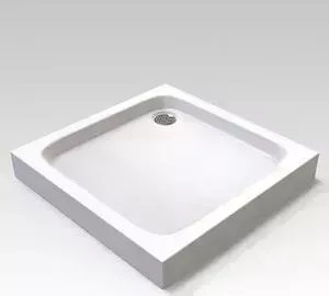 Душевой поддон Veconi Tezeo 90x90 сифон, ножки (TZ02-90K-01-19C1)
