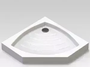 Душевой поддон Veconi Tezeo 90x90 сифон, ножки (TZ03-90T-01-19C1)