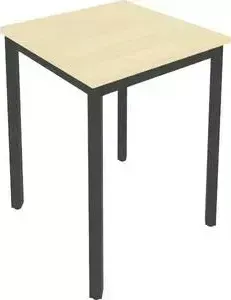 Стол письменный RIVA на металлокаркасе Slim С.СП-1.1 клен/антрацит металл 60x60x75 комплект