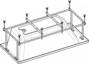 Монтажный комплект SANTEK Санторини 160х70 (1WH302496)
