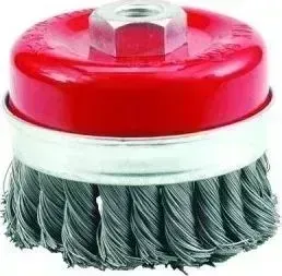 Щетка ELITECH для УШМ Heavy Duty 80 мм М14 ;чашка; 0,5 мм (1820.075400)