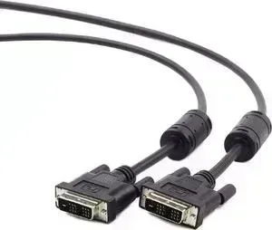 Кабель GEMBIRD DVI-D 19M/19M 1.8м черный (CC-DVI-BK-6)