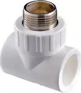 Тройник Pro Aqua PP-R W комбинированный с наружной резьбой 25х1/2 дюйма