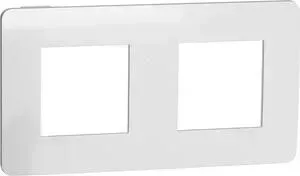 Рамка Schneider Electric 2-постовая Unica New NU280455