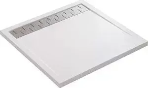 Душевой поддон Vincea VST 90x90 из искусственного камня, белый матовый (VST-2SR39090W)