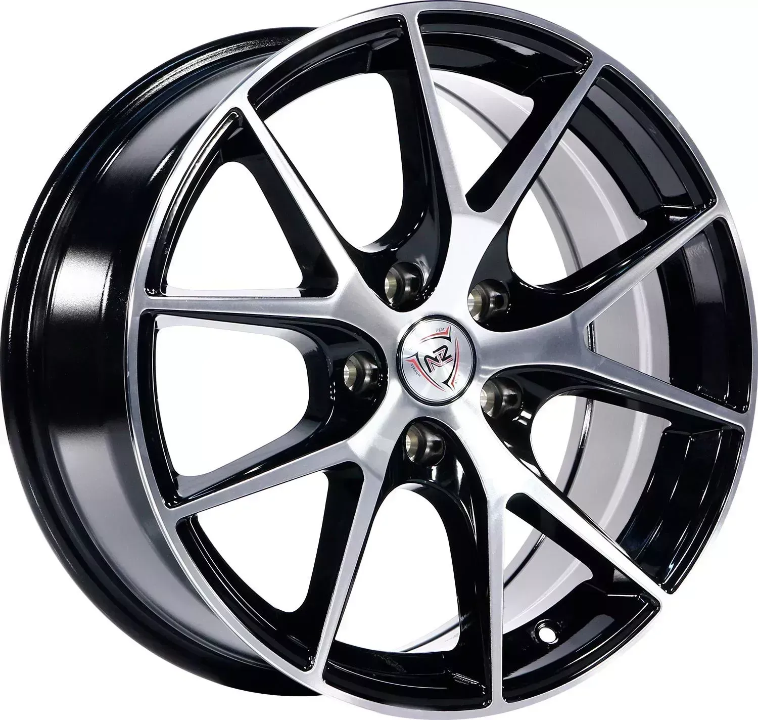 Диск автомобильный NZ H-04 7.5X17/5X114.3 ET40 D67.1 BKF