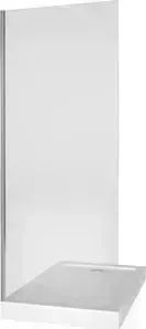 Боковая стенка Good Door Puerta 100 стекло прозрачное, профиль хром (SP-100-C-CH)
