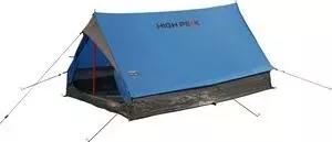 Палатка High Peak Minipack синий/серый, 120х190 см