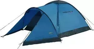 Палатка High Peak Ontario 3 синий/тёмно-серый, 305х180х120см