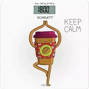 Весы напольные SCARLETT SC-BS33E009 Спокойствие