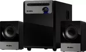 Акустическая система SVEN MS-110 2.1 черный 10Вт