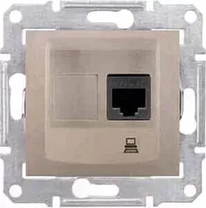 Розетка Schneider Electric компьютерная RJ45 Sedna UTP SDN4300168