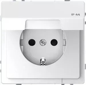Розетка Schneider Electric Merten D-Life 16A с/з и крышкой MTN2314-6035