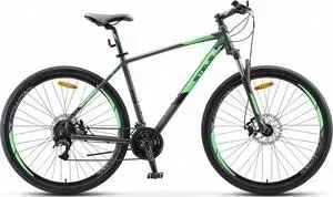 Велосипед STELS Navigator-920 MD 29" V010 20.5" Антрацитовый/зелёный