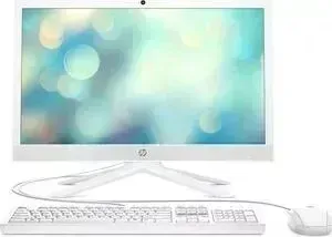 Моноблок HP 21-b0024ur white (Pen J5040/4GB/2565GB SSD/noDVD/VGA int/DOS) (2S7N9EA)