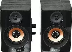 Акустическая система OKLICK OK-163 2.0 черный 6Вт