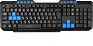 Клавиатура OKLICK 750G FROST WAR черный/черный USB Multimedia for gamer