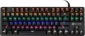 Клавиатура OKLICK 969G SHOTGUN механическая черный USB Multimedia for gamer LED