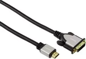 Кабель HAMA H-54533 00054533 DVI-D (m) HDMI (m) 1.8м черный