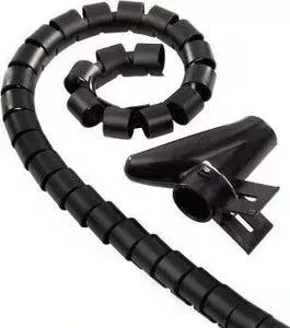 Кабельный органайзер HAMA H-20643 (00020643) 2m black