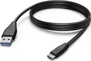 Кабель HAMA 00183343 USB Type-C (m) USB A(m) 3м черный