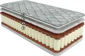 Матрас Руматрас Silver dream cocos TFK-512 75x175x20