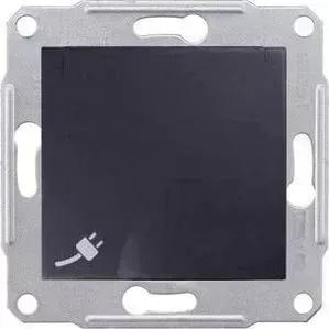 Розетка Schneider Electric Sedna с/з со шторками и крышкой IP44 16A 250V SDN3100370