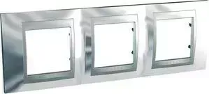 Рамка Schneider Electric 3-постовая Unica Top MGU66.006.010