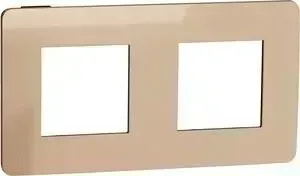 Рамка Schneider Electric 2-постовая Unica New NU280458