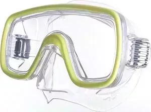 Маска для плавания Salvas Domino Sr Mask, арт. CA150C1TGSTH, закален.стекло, Silflex, р. Senior, желтый