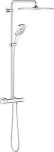 Душевая система Grohe Rainshower SmartActive Cube с термостатом, хром (26649000)