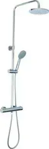 Душевая система Paffoni Birillo Cold с термостатом, хром (ZCOL643CR)