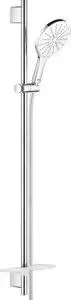 Душевой гарнитур Grohe Rainshower SmartActive с полочкой, белая луна (26594LS0)