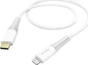 Кабель HAMA 00183309 Lightning USB Type-C (m) 1.5м белый