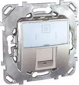 Розетка Schneider Electric компьютерная RJ45 Unica MGU5.421.30ZD