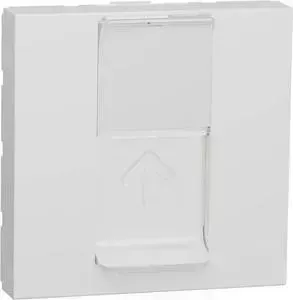 Розетка Schneider Electric компьютерная RJ45 Unica Modular Cat. 6 STP NU341718