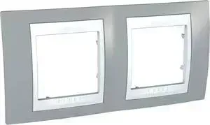 Рамка Schneider Electric 2-постовая Unica Хамелеон MGU6.004.865