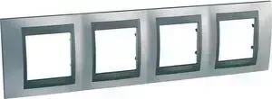 Рамка Schneider Electric 4-постовая Unica Top MGU66.008.238