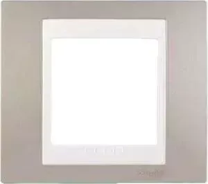 Рамка Schneider Electric 1-постовая Unica Хамелеон MGU6.002.824